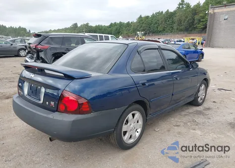 2005 Nissan Sentra Se-R из США, поврежденный, VIN 3N1AB51D45L493515